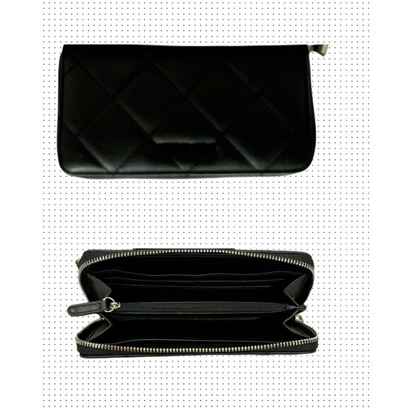 STEVE MADDEN Black Gray BEMMET Pouch WALLET Wristlet Trio CROSSBODY Bag - Picture 6 of 8